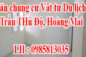 Chính chủ Cần bán nhanh căn chung cư Vât tư Du lịch tại số 8 đường Trần THủ Độ, Hoàng Mai, Hà Nội,
